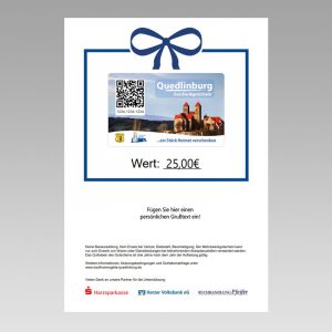 Quedlinburg Gutschein-Download
